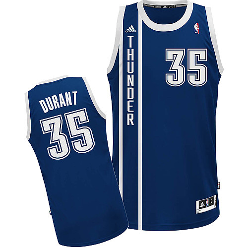 NBA Oklahoma City Thunder 35 Kevin Durant Swingman Alternate Jersey
